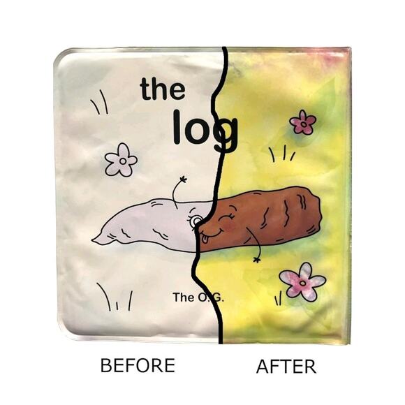 Toddle Way Baby's First Poopy Explainer Bath Book. Magic Change Color in... - Picture 2 of 8
